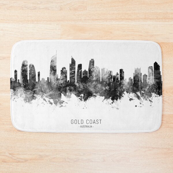 Item preview, Gold Coast Australia Skyline designed and sold by ArtPrints.