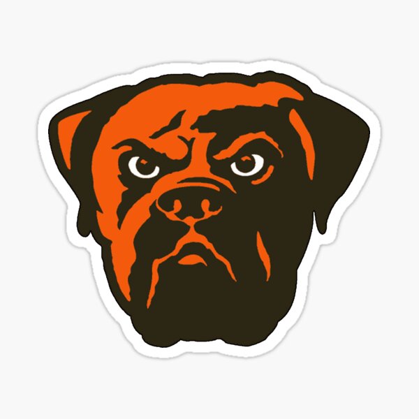 Cleveland Browns - Dog logo Sticker