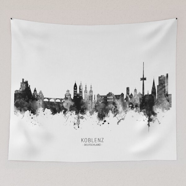 Item preview, Koblenz Germany Skyline designed and sold by ArtPrints.