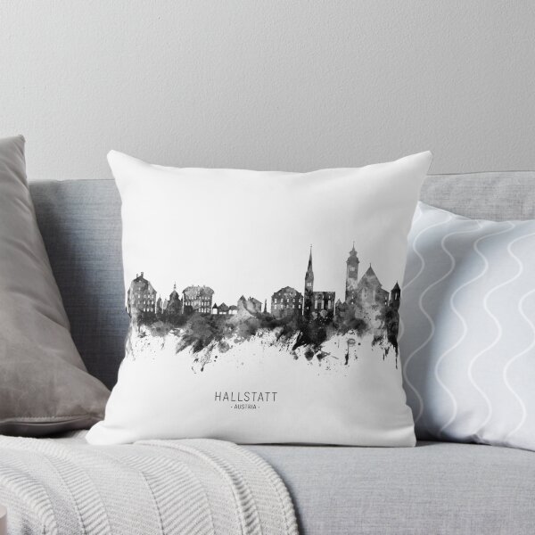 Item preview, Hallstatt Austria Skyline designed and sold by ArtPrints.