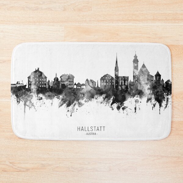 Item preview, Hallstatt Austria Skyline designed and sold by ArtPrints.
