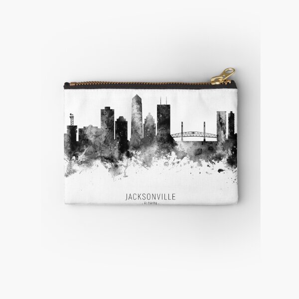 Aperçu de l'œuvre Jacksonville Florida Skyline créée et vendue par ArtPrints.