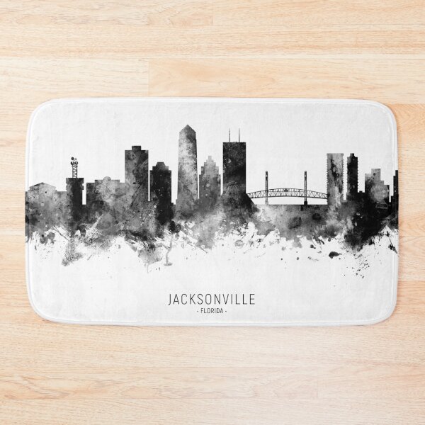 Item preview, Jacksonville Florida Skyline designed and sold by ArtPrints.