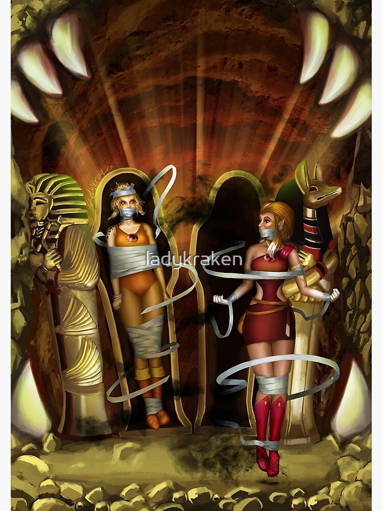 Trapped in the Pyramid by ladykraken