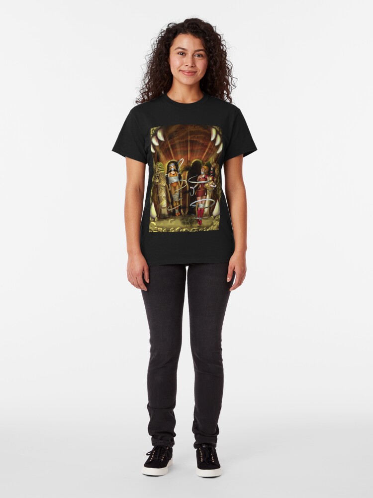 Alternate view of Trapped in the Pyramid Classic T-Shirt