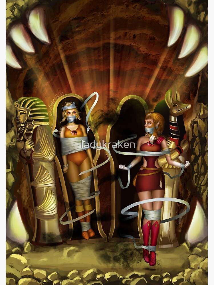 Trapped in the Pyramid by ladykraken