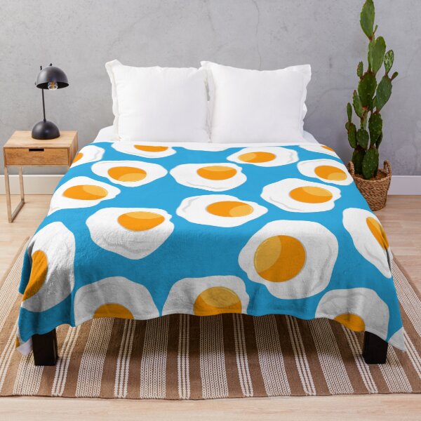 Item preview, eggs pattern in blue  designed and sold by mark ashkenazi.