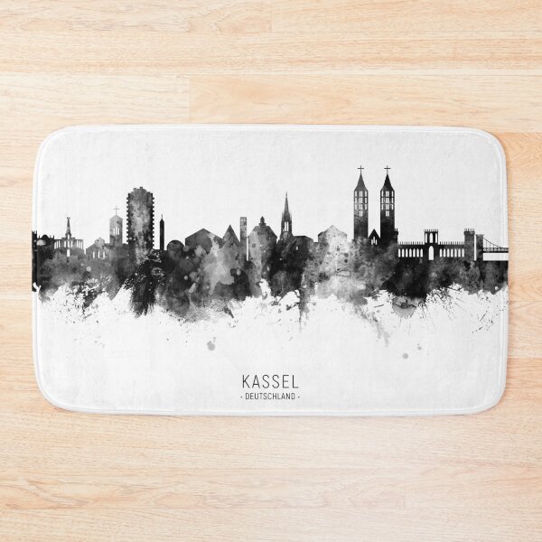 Item preview, Kassel Germany Skyline designed and sold by ArtPrints.