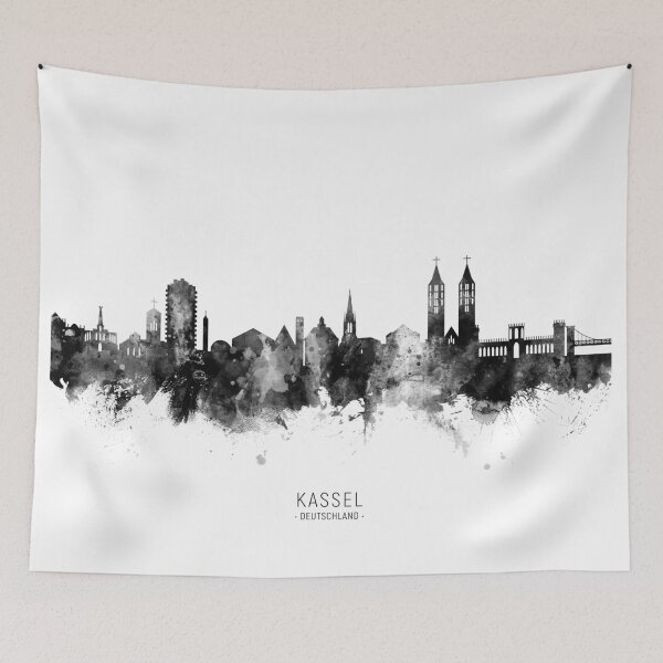 Item preview, Kassel Germany Skyline designed and sold by ArtPrints.