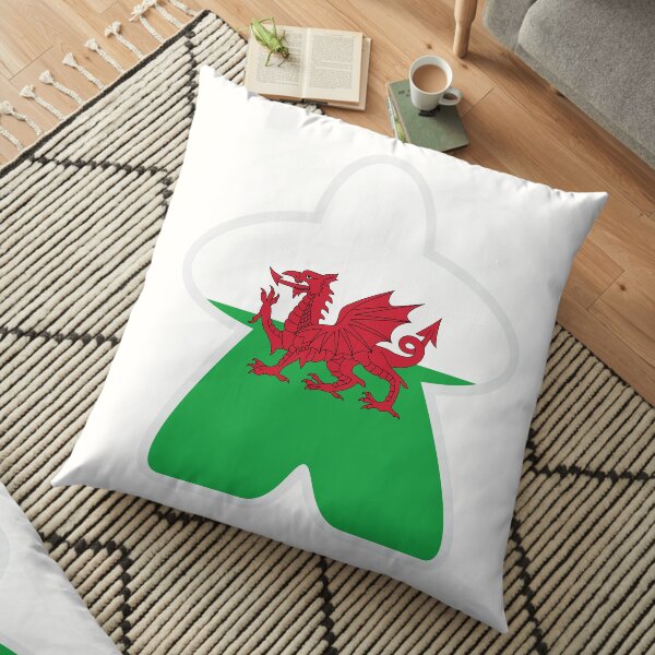 Welsh Meeple Floor Pillow