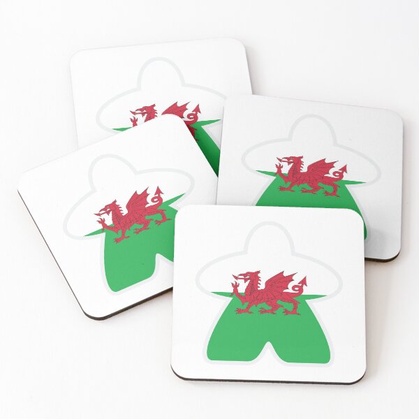 Item preview, Welsh Meeple designed and sold by brainthought.
