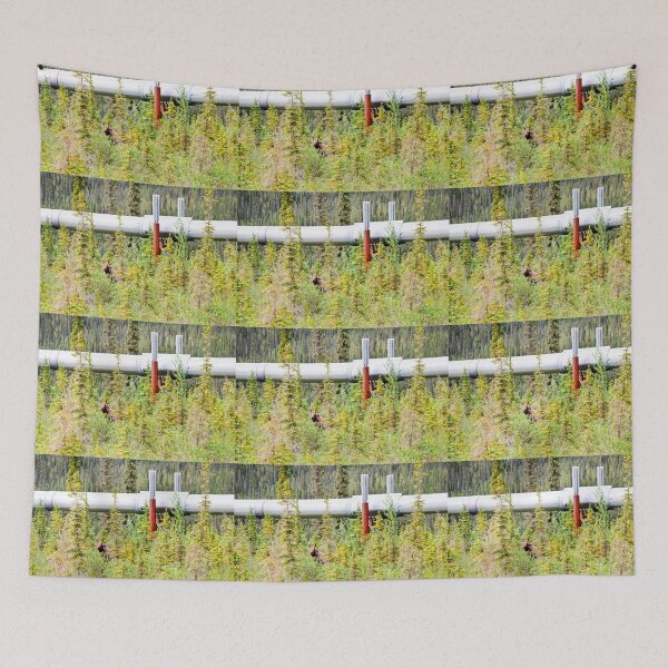 Item preview, Moose under the pipeline designed and sold by raymona pooler.