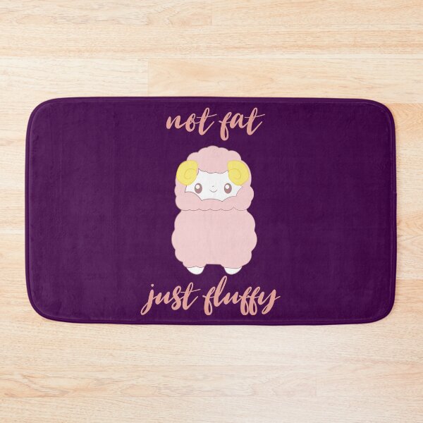 Item preview, Not fat just fluffy - funny saying with sheep designed and sold by palaodesigns.