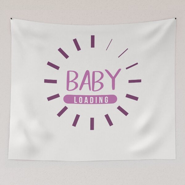 Item preview, Baby Loading - Sweet saying for pregnancy designed and sold by palaodesigns.