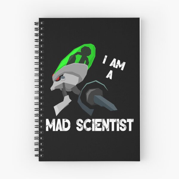 Item preview, I am a Mad Scientist (Coloured Vector, White Text) designed and sold by Drago Digital Studios.