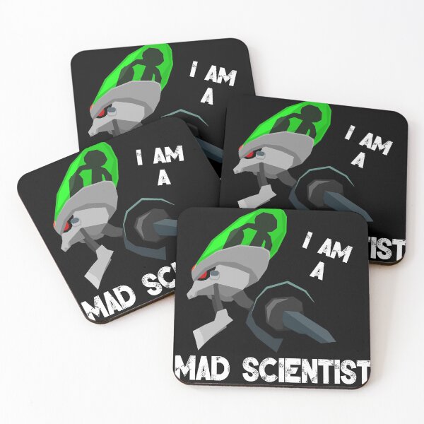 Item preview, I am a Mad Scientist (Coloured Vector, White Text) designed and sold by Drago Digital Studios.