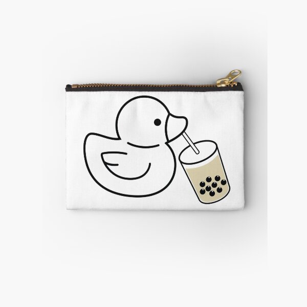Item preview, Ducky Duck Drinking Boba Milk Tea by Bobalogy designed and sold by bobalogy.