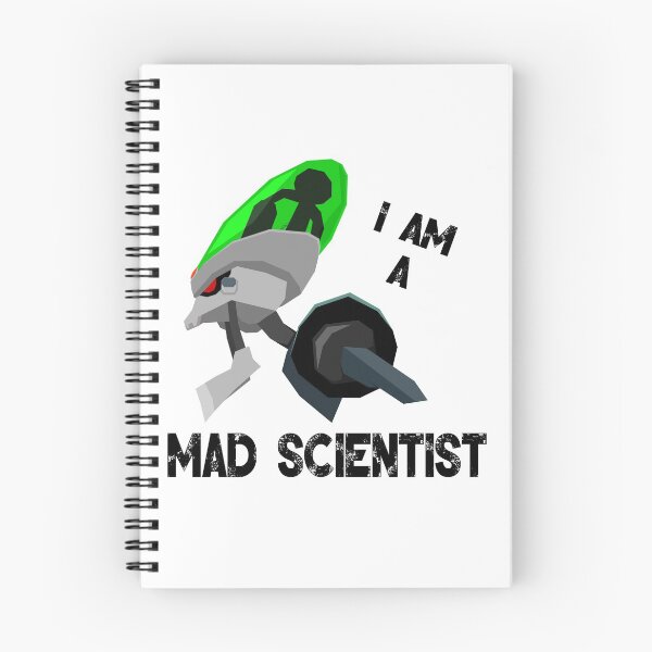 Item preview, I am a Mad Scientist (Coloured Vector, Black Text) designed and sold by Drago Digital Studios.