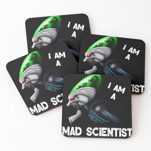 Item preview, I am a Mad Scientist (Detailed, White Text) designed and sold by Drago Digital Studios.
