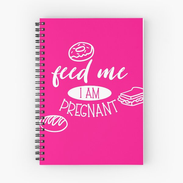Item preview, Feed me i'm pregnant - funny saying Pregnancy designed and sold by palaodesigns.