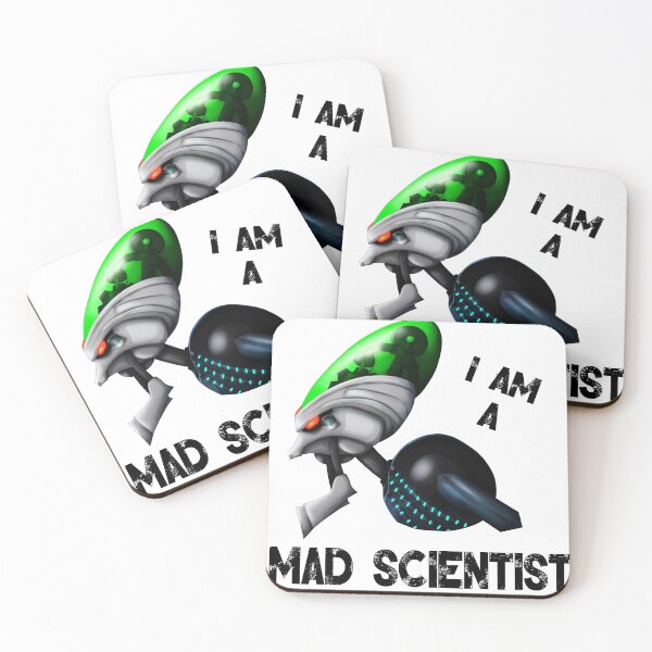 Item preview, I am a Mad Scientist (Detailed, Black Text) designed and sold by Drago Digital Studios.