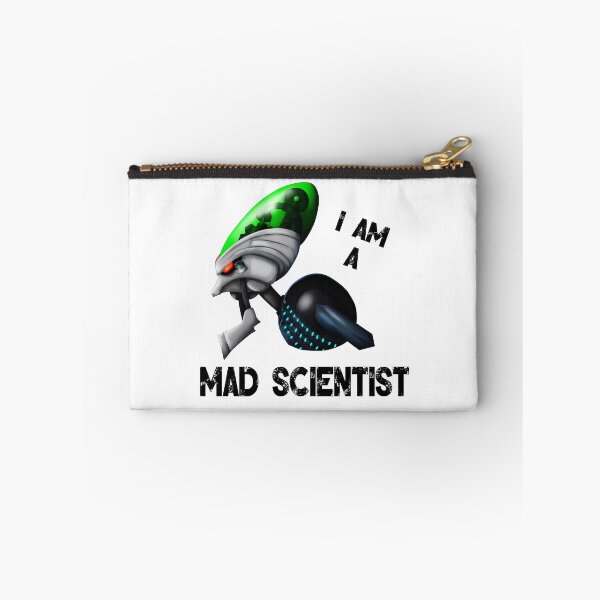 Item preview, I am a Mad Scientist (Detailed, Black Text) designed and sold by Drago Digital Studios.