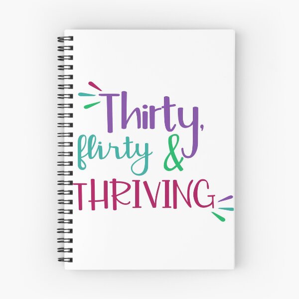 Item preview, Thirty, flirty & thriving designed and sold by Twisted Willow Creates .