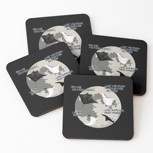 Item preview, Funny manta rays designed and sold by NicGrayGraphic.