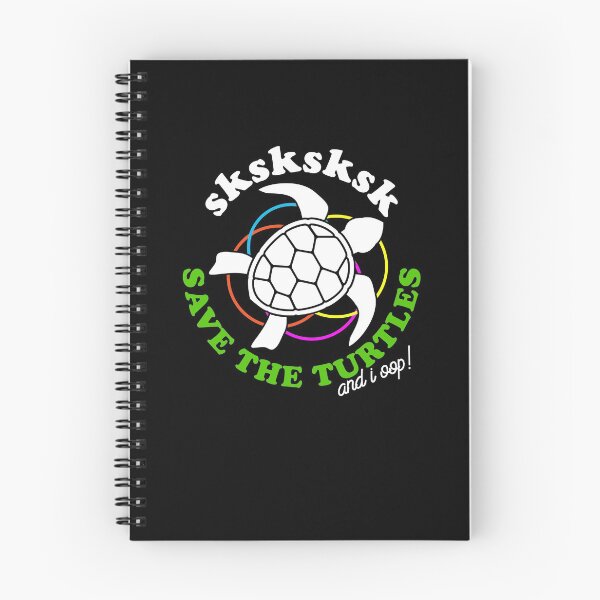 Item preview, SkSkSk Save the Turtles And I OOP Funny Meme Aesthetic  designed and sold by majuga.