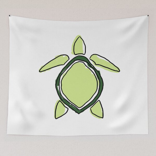 Item preview, Green turtle designed and sold by chubbyberry.