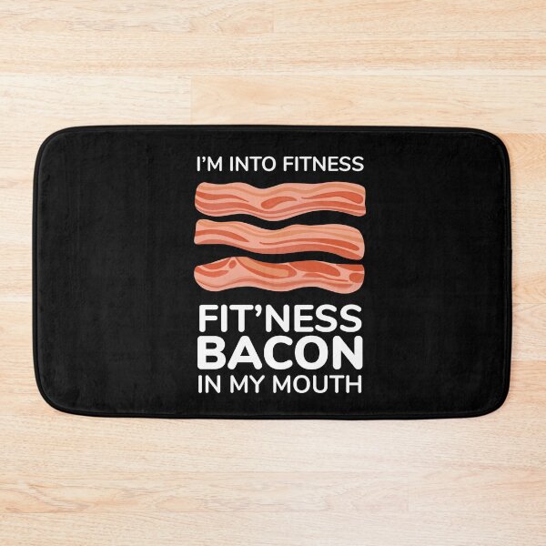 Item preview, Fit´Ness Bacon I MY Mouth Bacon Fitness Food Fat designed and sold by MooonTees.