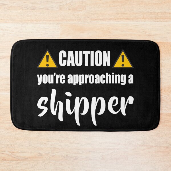 Item preview, Caution you're approaching a shipper (Black) designed and sold by AlexVR.