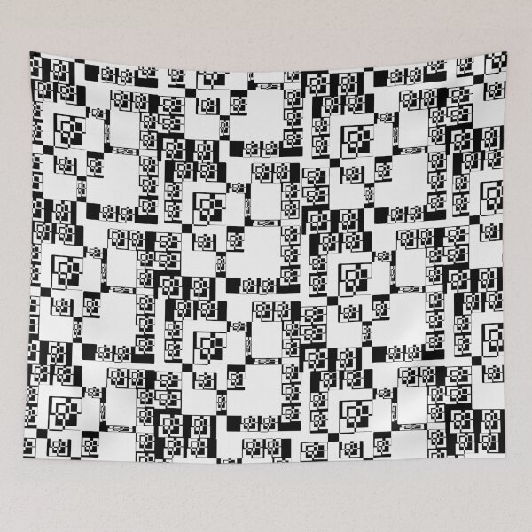 Item preview, Rat Maze in White designed and sold by Sharon Schwalbe.