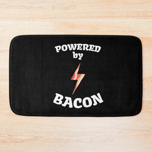 Item preview, Powerd By Bacon Bacon Food Grilling Breakfast Fat designed and sold by MooonTees.