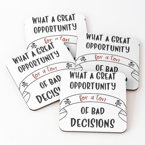 Item preview, Bad Decisions designed and sold by Twisted Willow Creates .