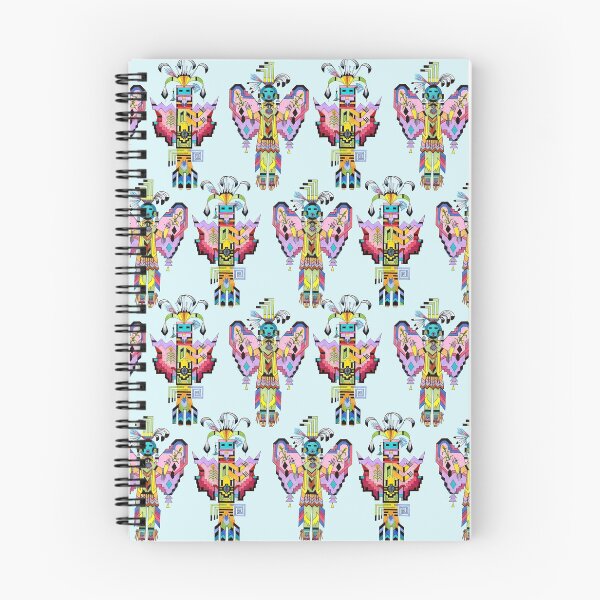 Item preview, Kachina Butterfly with blue background designed and sold by Sharon Schwalbe.