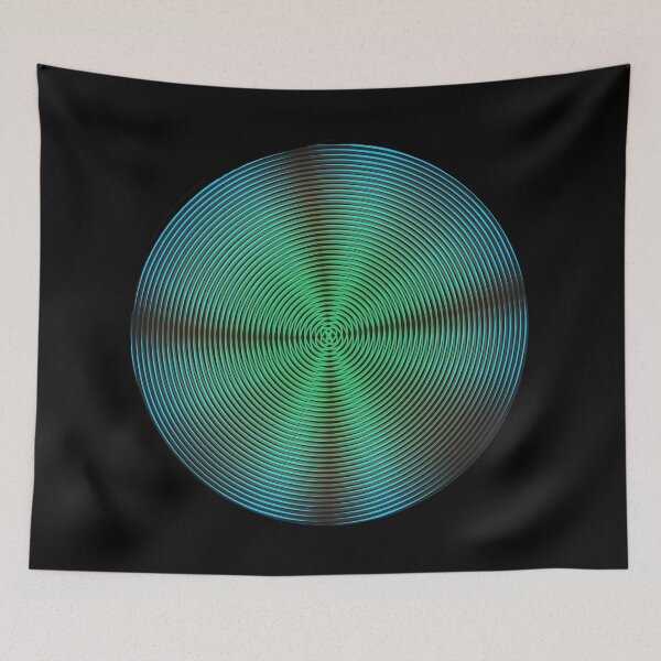 Item preview, Disco en azul y verde designed and sold by Robert Elfferich.