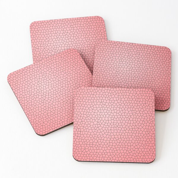 Item preview, Coral Pink Mosaic Pattern designed and sold by thesnowwhyte.