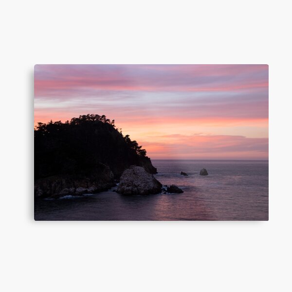 Point Lobos Sunset Metal Print