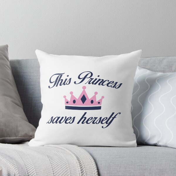 Item preview, This Princess Saves Herself designed and sold by AmazingVision.