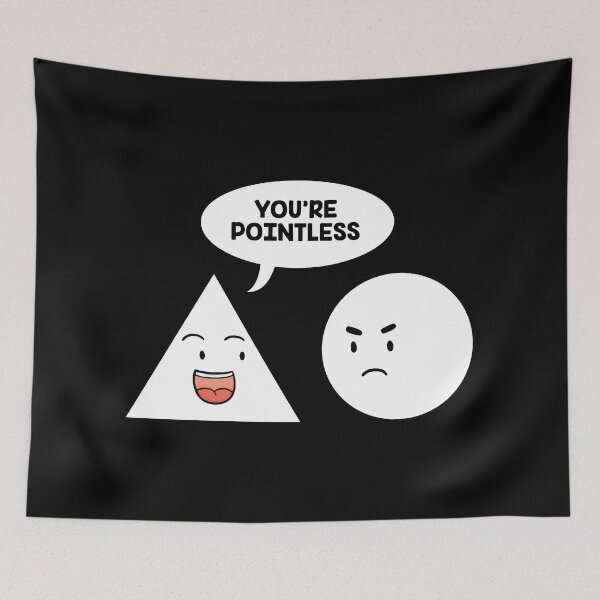 Item preview, You re Pointless Geometry Math Geek Gift Idea designed and sold by haselshirt.
