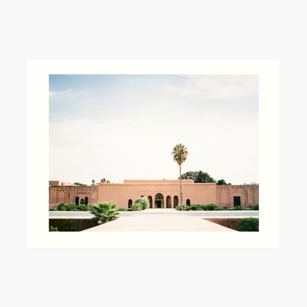 Marrakech photography print "El badi Palace Palais" | Shot on film | Wanderlust photo art Morocco Art Print