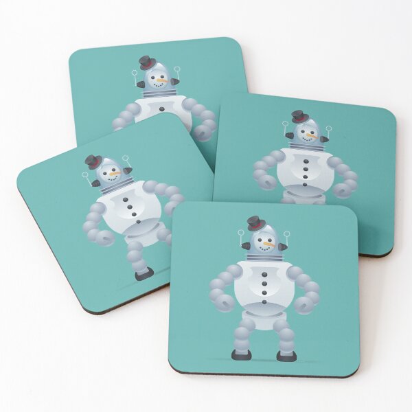 Artikelvorschau, Snowbot Robot Snowman Design entworfen und verkauft von danielliamgill.