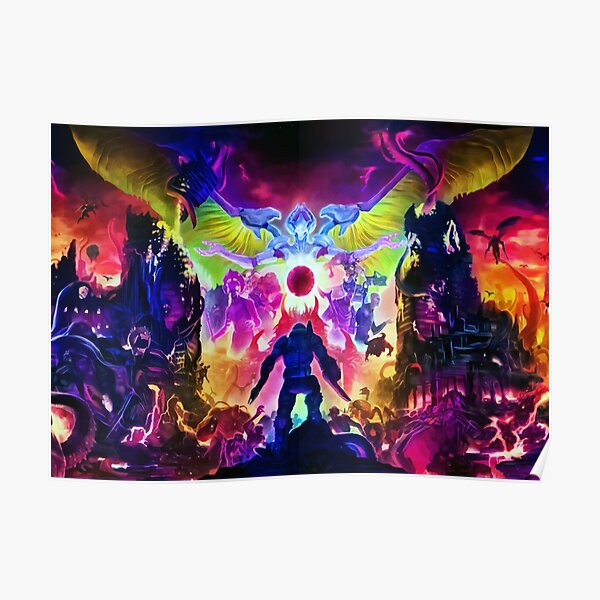 DOOM Psychedelic Poster