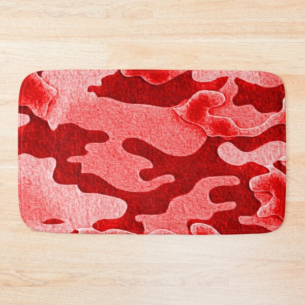 Item preview, Red UV Black Light Rave Camo designed and sold by willybadu.