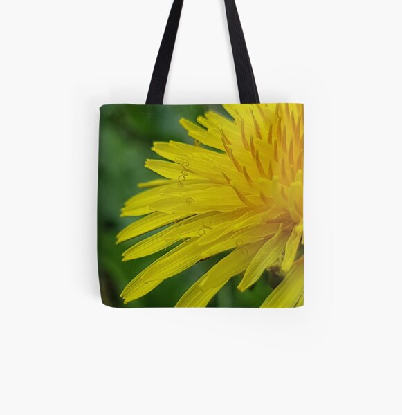 Dandelion All Over Print Tote Bag