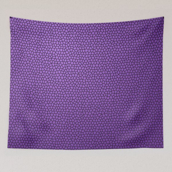 Item preview, Purple Cracked Mosaic Pattern designed and sold by thesnowwhyte.