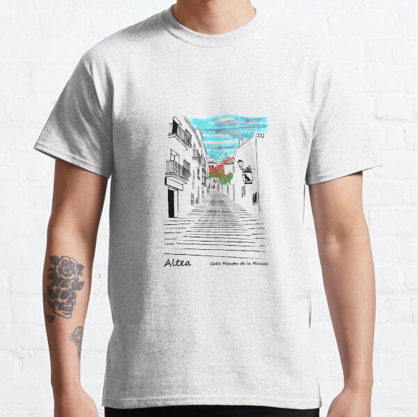 ALTEA CALLE MAESTRO DE LA MÚSICA Camiseta clásica