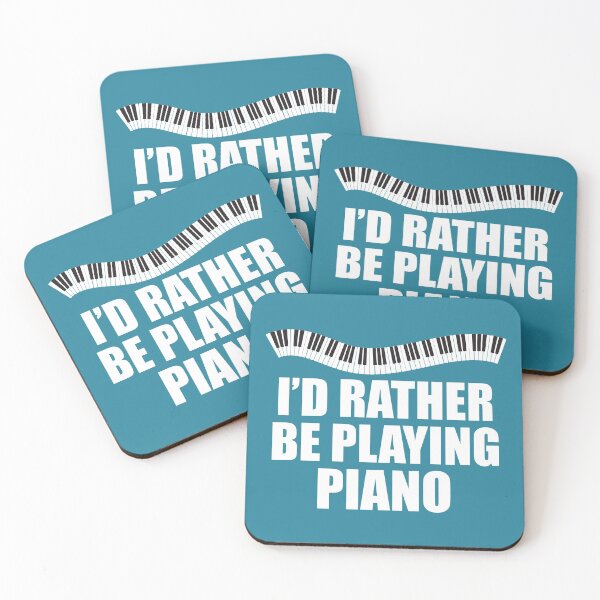 Item preview, I'd Rather Be Playing Piano designed and sold by Epic Love Designs.