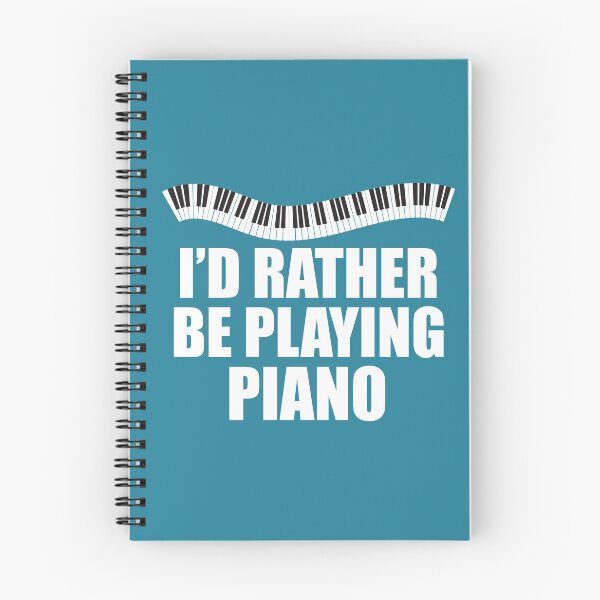 Item preview, I'd Rather Be Playing Piano designed and sold by Epic Love Designs.